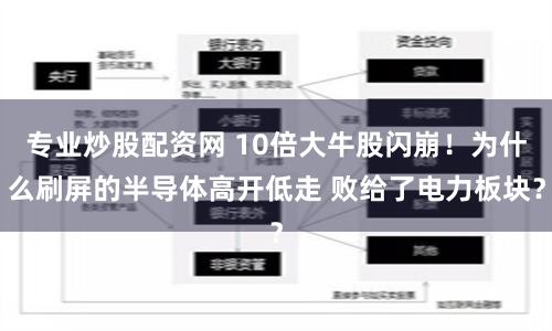专业炒股配资网 10倍大牛股闪崩！为什么刷屏的半导体高开低走 败给了电力板块？